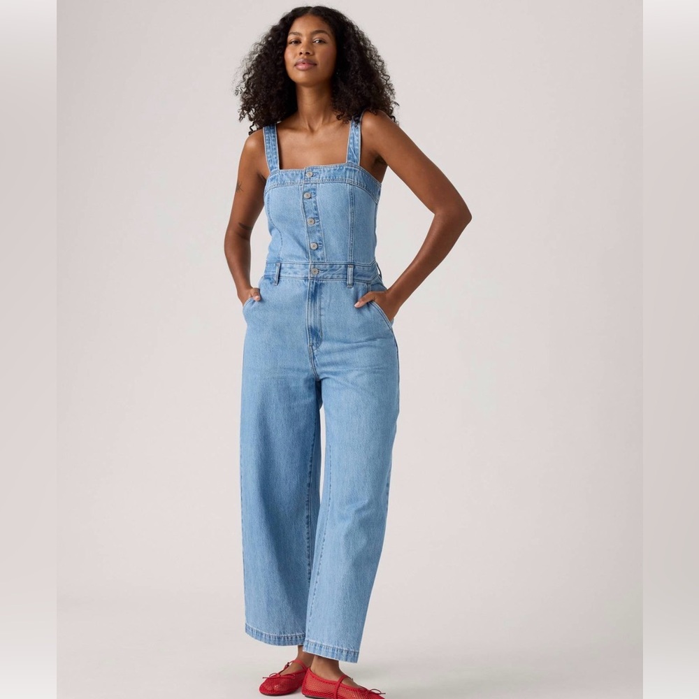 Levi's Light Blue Women's Jeans Overalls